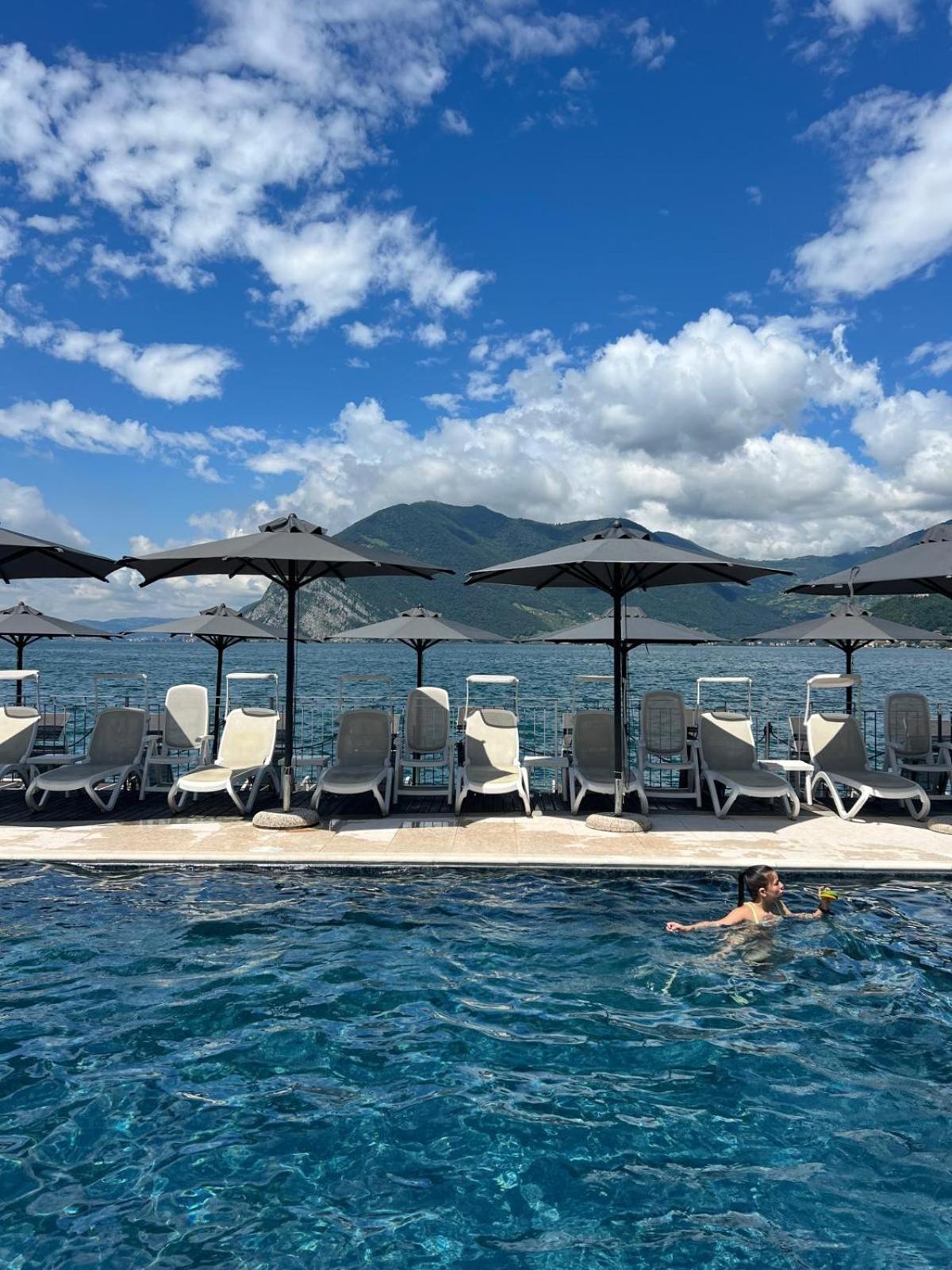 Hotel Rivalago Sulzano Bagian luar foto