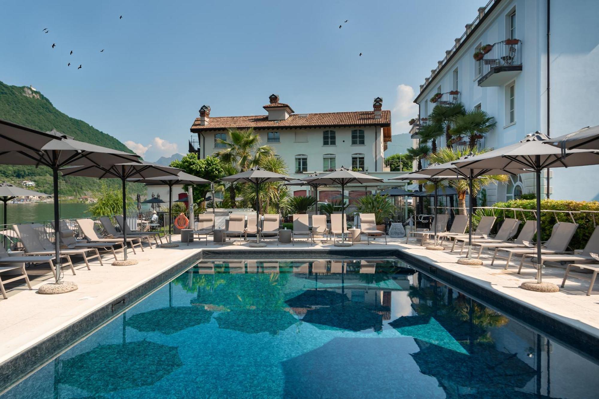 Hotel Rivalago Sulzano Bagian luar foto